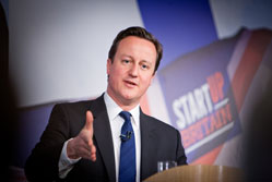 Cameron: profit and tax cuts not "dirty words"