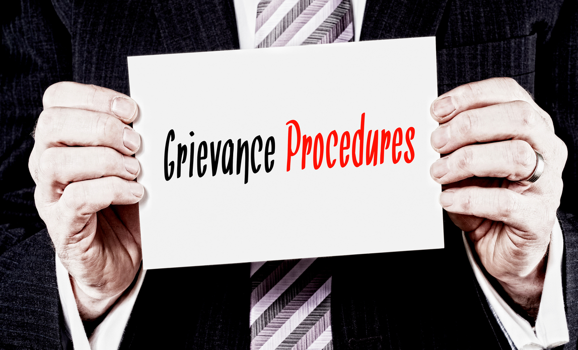 How do we draw up and introduce a grievance procedure? Business Law Donut
